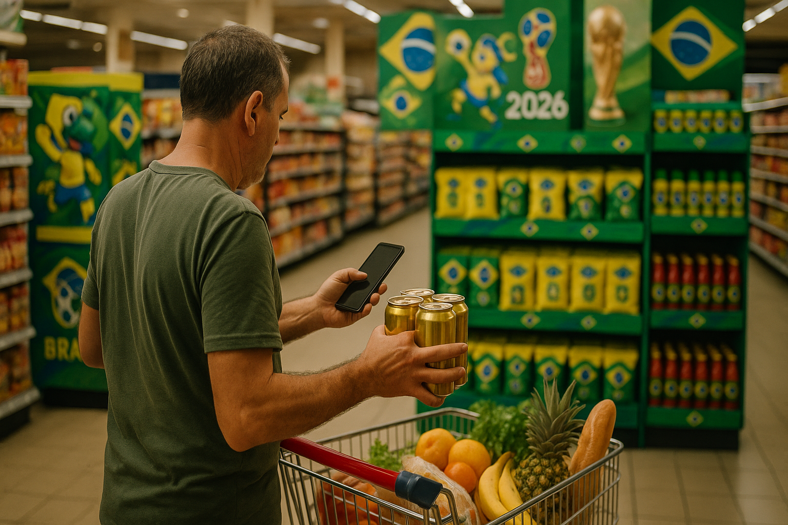 Copa do Mundo 2026 e supermercado: como vender mais além do encarte de oferta